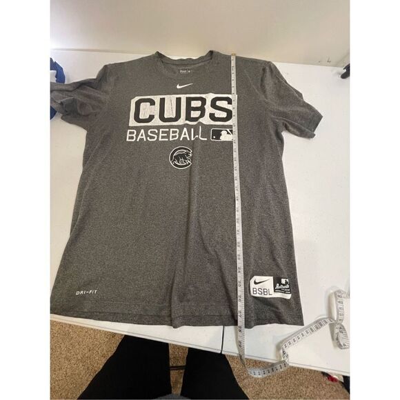 Nike Tee Chicago Cubs Large gray plus sun visor lot bundle - Picture 5 of 13